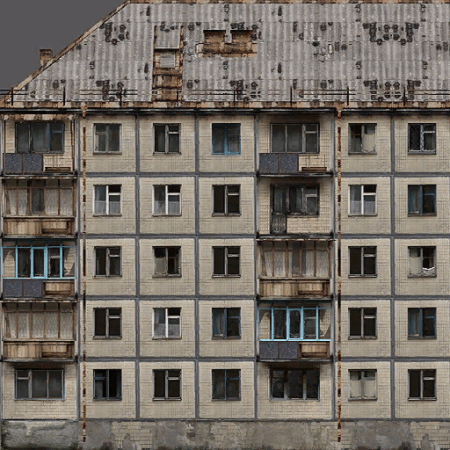 Панелька фасад хрущевка