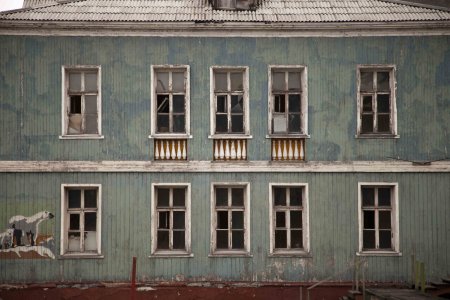 Фасады советских домов