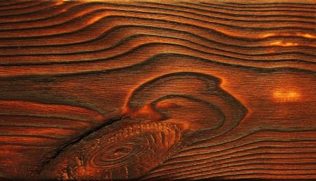Браширование по технологии Shou Sugi ban