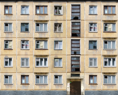 Панельная 9ти этажка в Москве