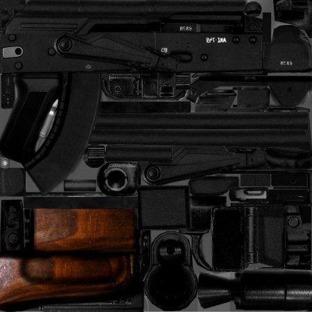 Текстура акс 74у для сталкер тень Чернобыля