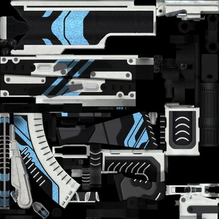 Развёртка АК-47 КС го