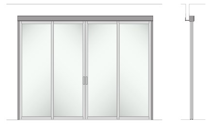 Раздвижные системы IMOTION 2301 (профиль серии lr22b)