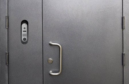 Дверь техническая металл металл с ручкой Апекс