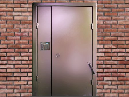 Дверь подъездная металлическая 2160х1450