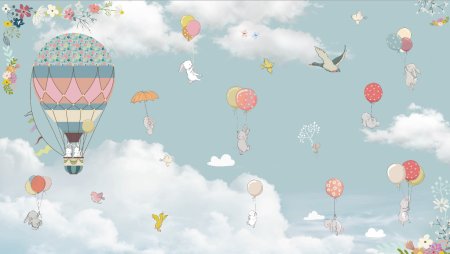 Фреска для детской комнаты текстуры