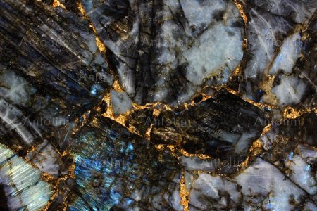 Лабрадорит precious Gold