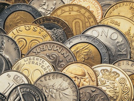 Обои старинные монеты
