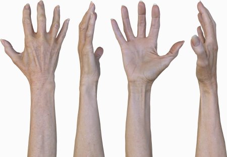 Текстура руки человека