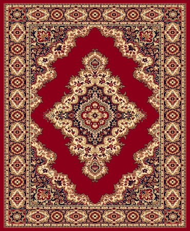 Ковер super Tabriz 1200-g124-ne (Иран)