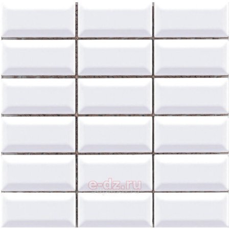 Vitra Metro Tiles белый глянцевый 10х20