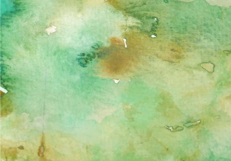 Акварельные разводы зеленые