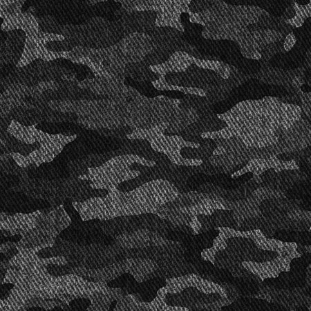 Ткань Black Camo Urban