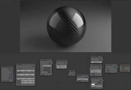 Blender материал металл