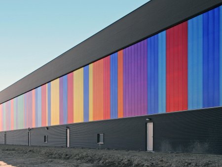 Линеарные панели с сэндвич панелью