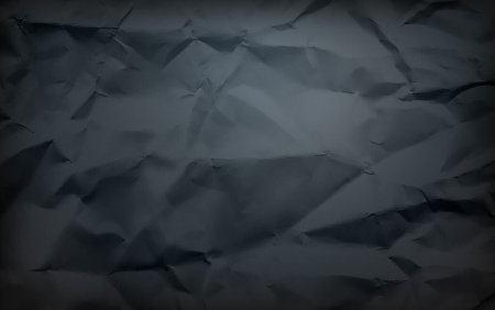 Черная мятая бумага