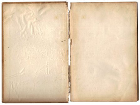 Старый книжный лист