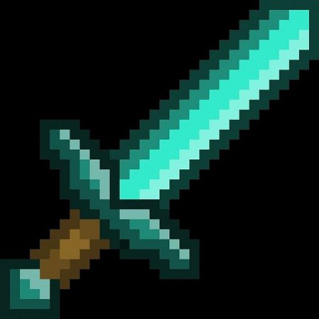 Меч майнкрафт 32x32