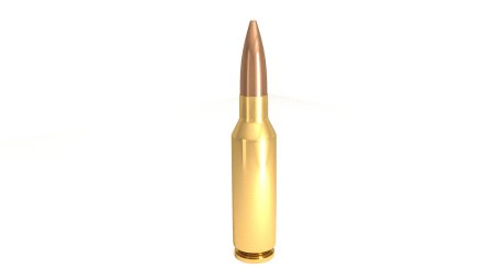 3д модель патрона 9х19