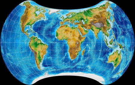 Topography Map World