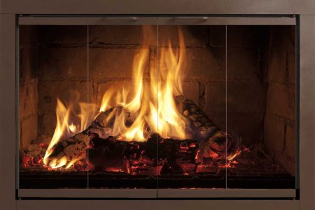 Огонь в камине