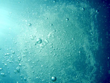 Пузыри под водой текстура