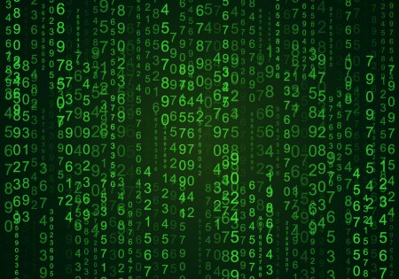 Matrix code Rain 1980х1080