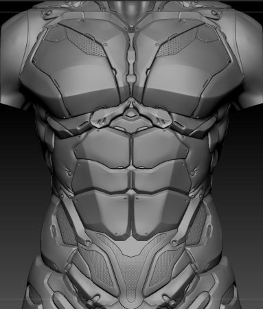 Альфы для Zbrush броня