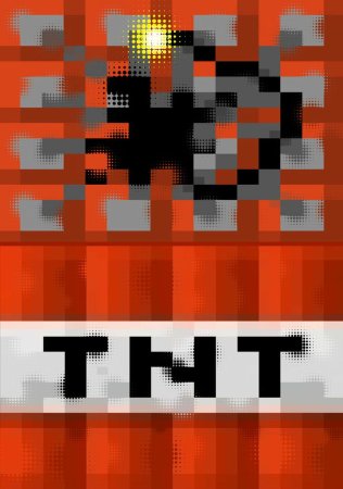 Текстура ТНТ майнкрафт