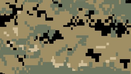 Цифровой пиксельный камуфляж