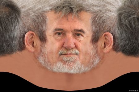 Текстура лба