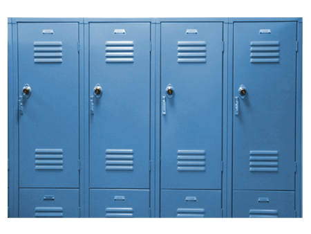 Школьные шкафчики