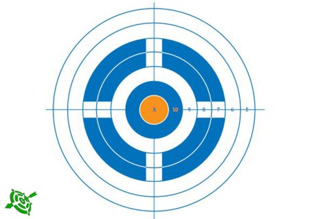 Мишень для стрельбы из пневматической винтовки