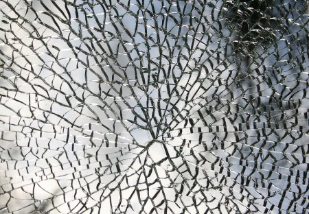 Текстура разбитого стекла