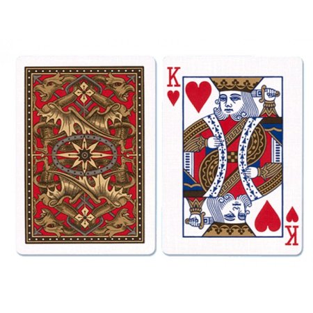 Игральная карта с двух сторон