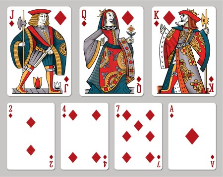 Игральные карты" playing Cards Готика"