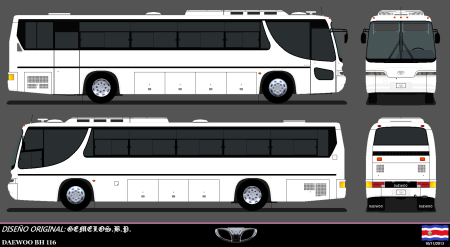 Daewoo bh116 салон