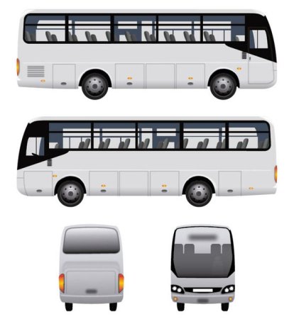 Автобус ПАЗ 3204 вид сбоку