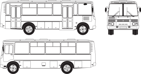 ПАЗ 4234 вид сбоку