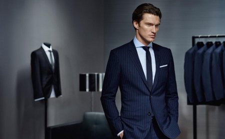 Hugo Boss tailored костюм