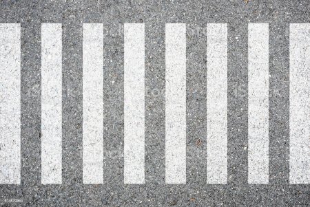 Пешеходная Зебра вид сверху