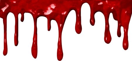 Подтеки на белом фоне