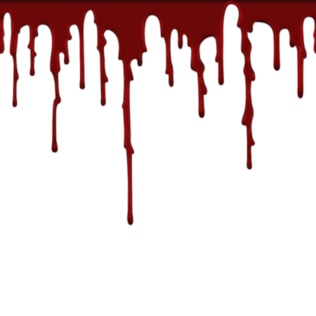 Кровавые полосы без фона