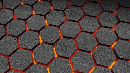 Hexagon 4k фон