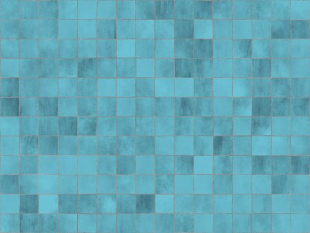 Мозаика голубая