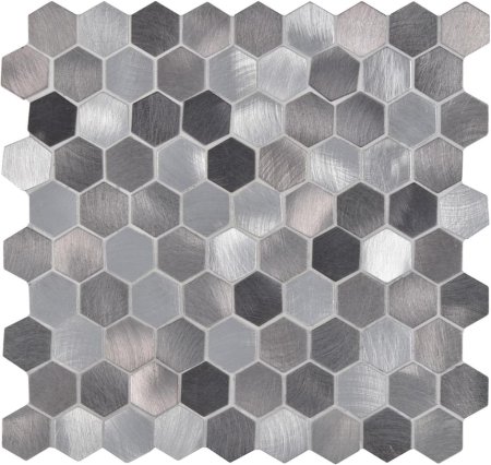 Мозаика Aluminium 3d Hexagon Metal l2417136 51