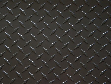 Aluminum Black Diamond Plate