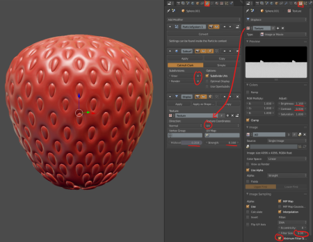 Рисование текстур в Blender