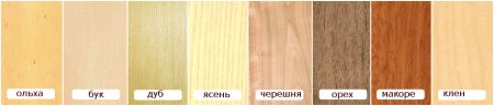 Мебель дуб ольха клен орех