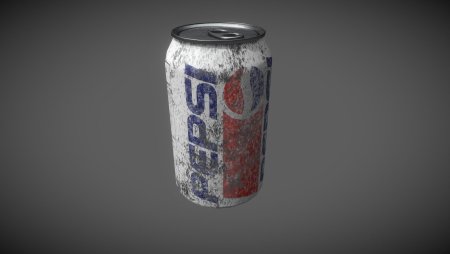 3d модель пепси кола